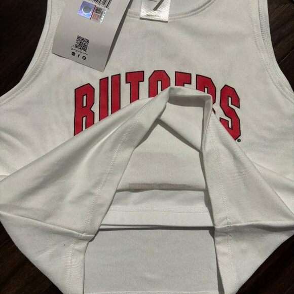 ZOOZATZ Officially Licensed Rutgers University First Down Crop Top Woman's SZ M - Picture 4 of 5